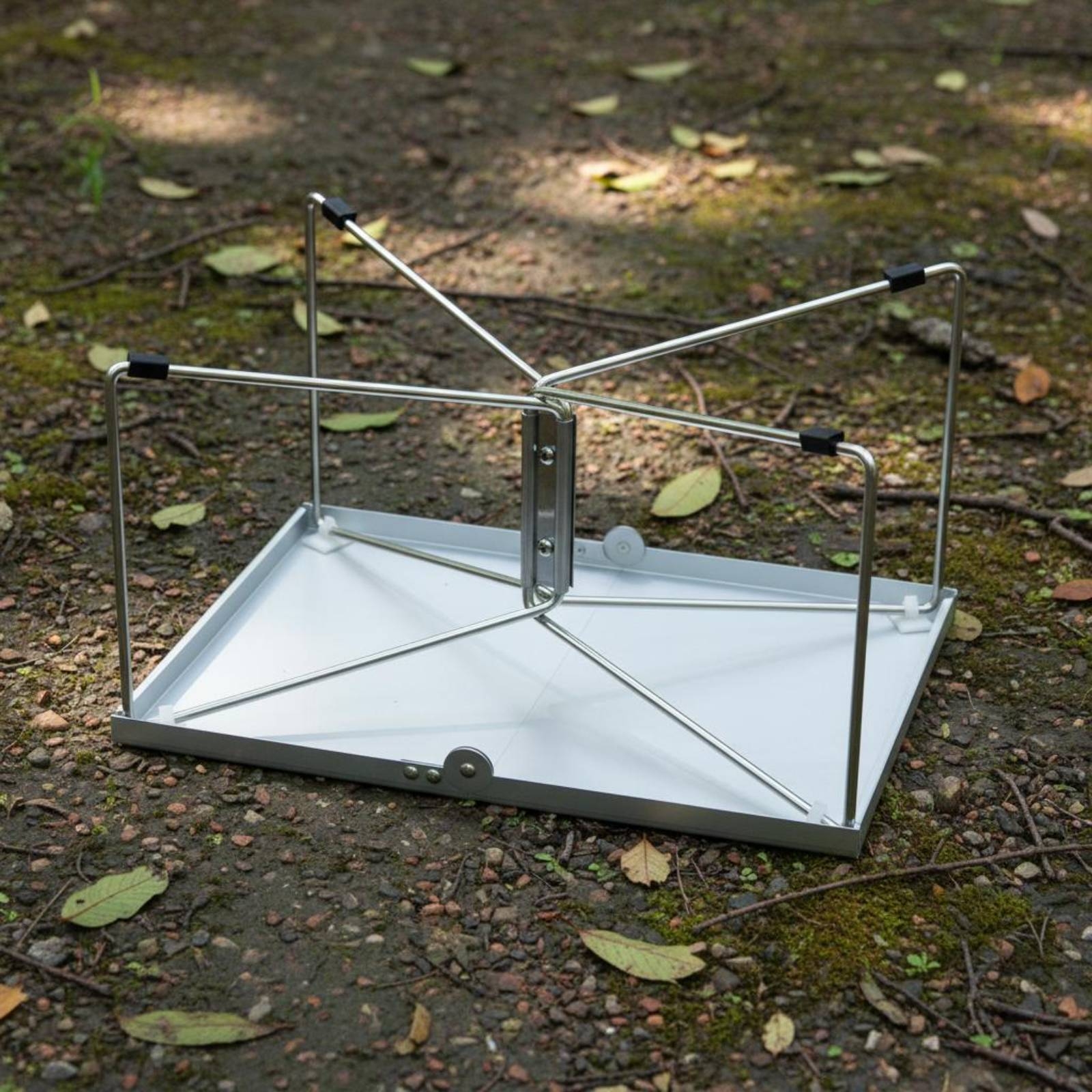 Outdoor Furniture Usa - Outdoor Folding Desk Holder Lightweight Aluminum