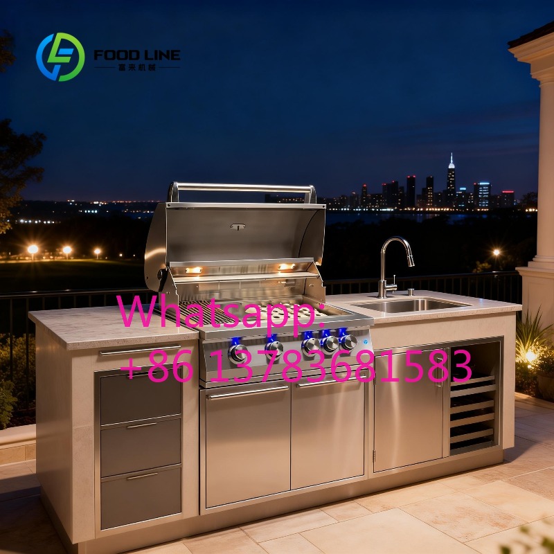Outdoor Furniture Kitchener - Customized Stainless Steel Outdoor Kitchen Cabinet