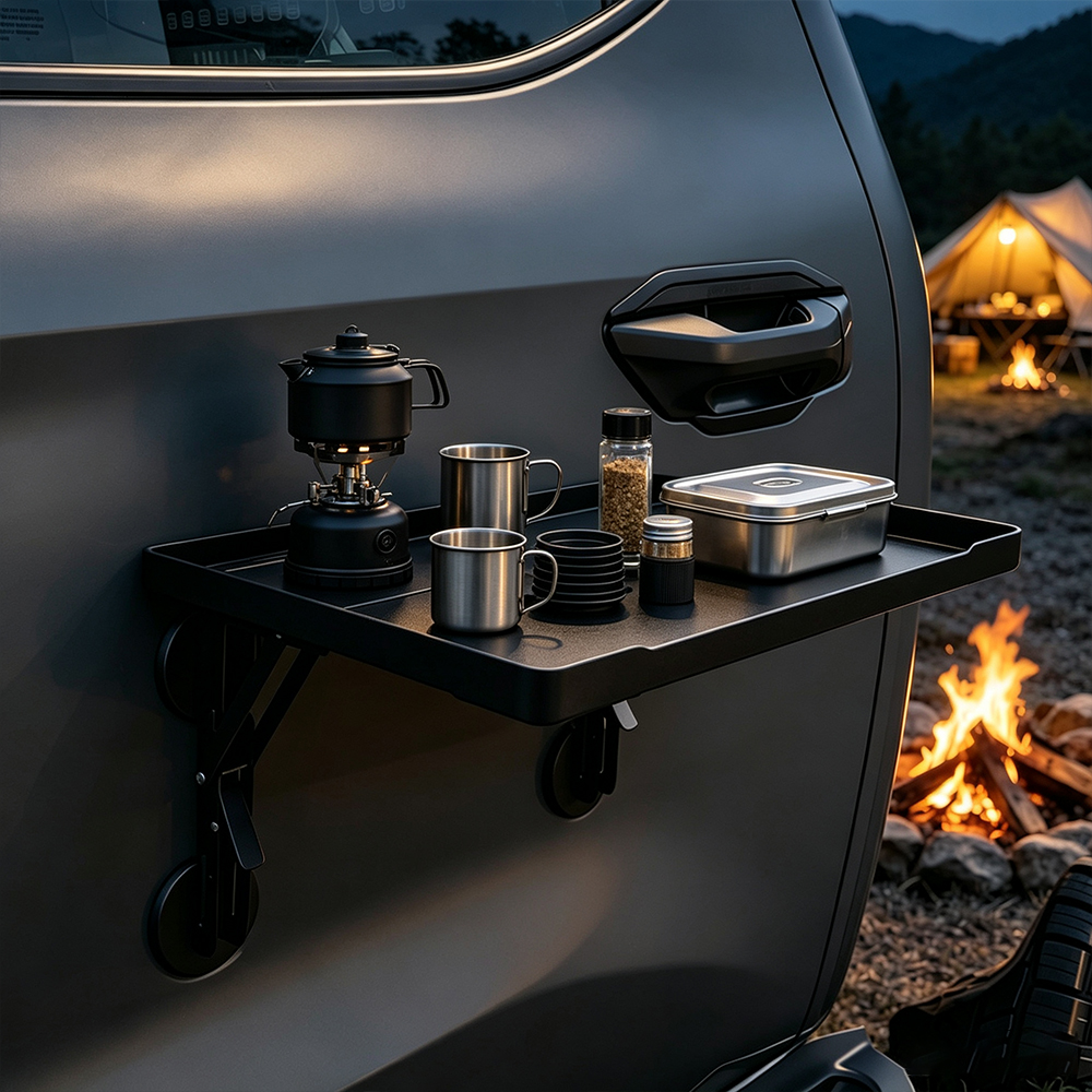 Outdoor Furniture Usa - Portable Car Side Door Hanging Tray