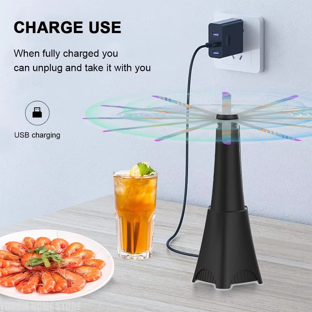 Outdoor Furniture Usa - Fly Fans for Tables Portable Table/Hang