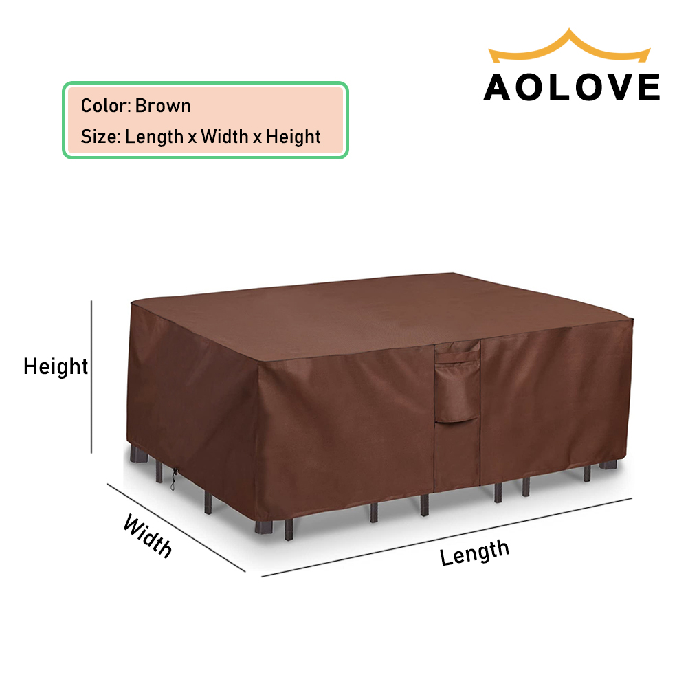 Brown 420D HEAVY DUTY Outdoor  - Outdoor Furniture Usa review and price
