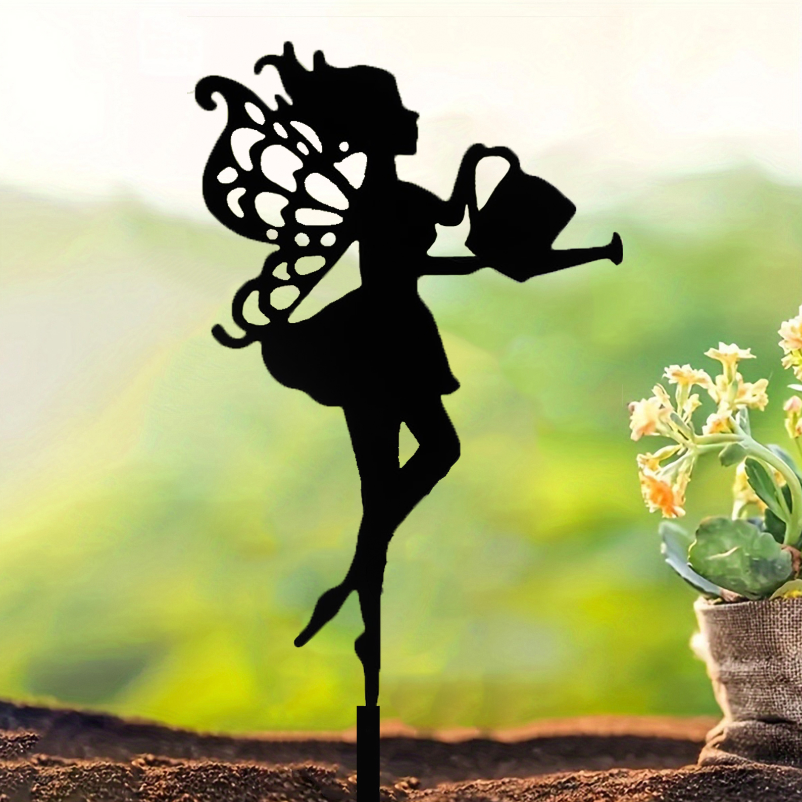1Pc Fantasy-Style Iron Garden  - Outdoor Furniture Decor review and price