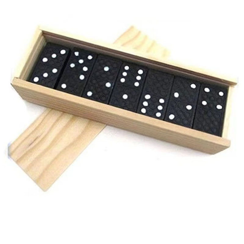 28pcs/Set Wooden Domino Board  - Outdoor Furniture Australia review and price