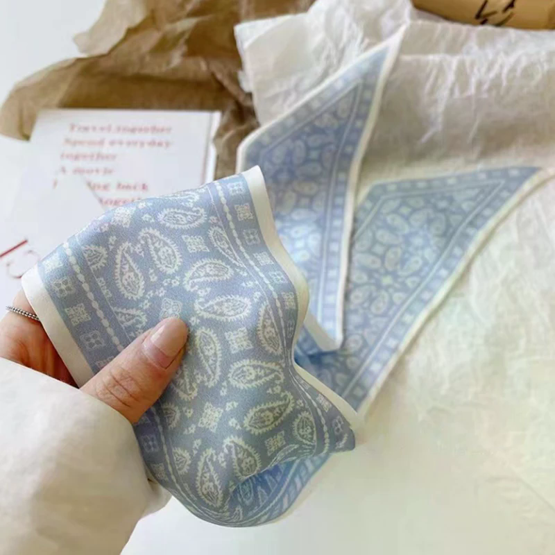 Cashew Flower Silk Scarf Doubl - Outdoor Furniture Decor review and price