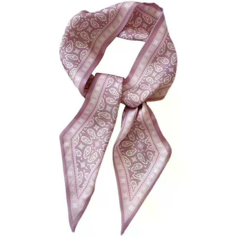Cashew Flower Silk Scarf Doubl - Outdoor Furniture Decor review and price