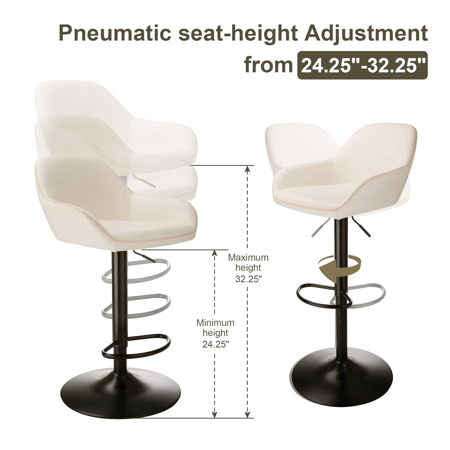 3Pc Pub Table & Swivel PU Bar  - Outdoor Furniture Kitchener review and price
