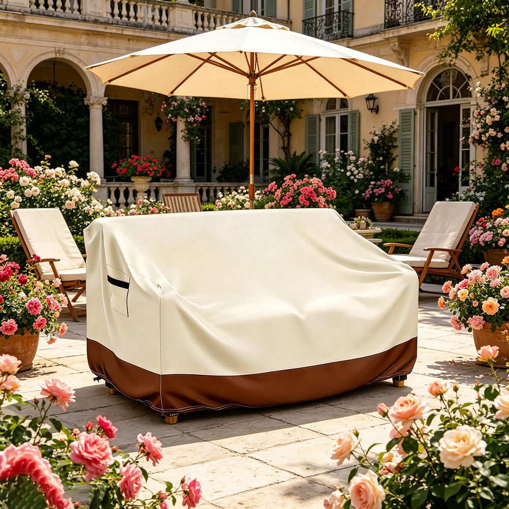 1pc 420D Waterproof Cover Outd - Outdoor Furniture Cover Waterproof review and price