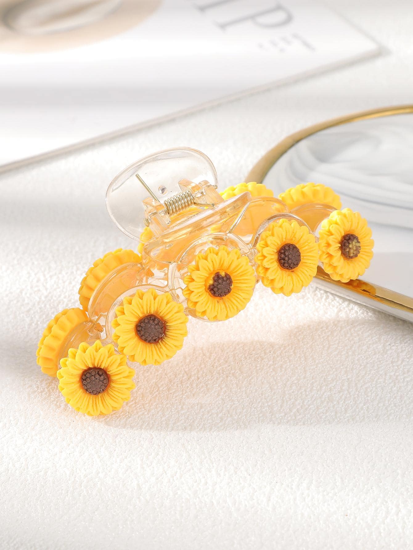 Flower Decor Hair Claw Boho Pe - Outdoor Furniture Decor review and price