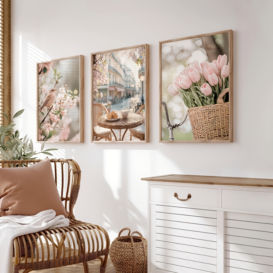 3pcs/set Romantic Paris Street - Outdoor Furniture Decor review and price