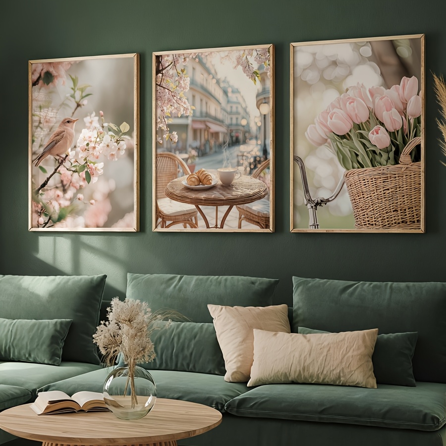3pcs/set Romantic Paris Street - Outdoor Furniture Decor review and price