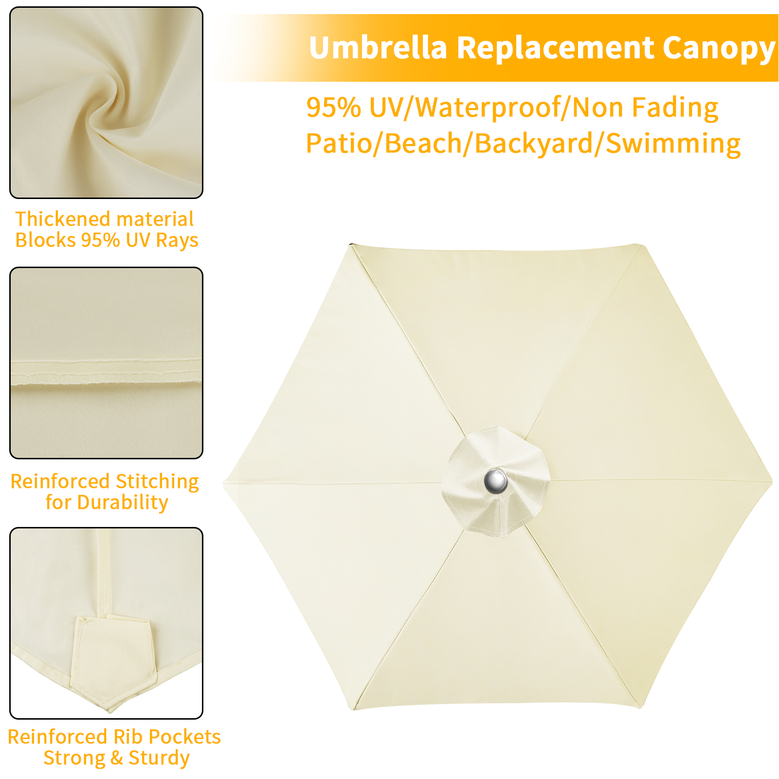 Waterproof Replacement Umbrell - Outdoor Furniture With Umbrella review and price
