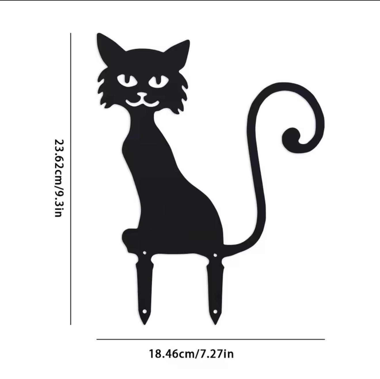 Charming Black Furry Kitten Me - Outdoor Furniture Decor review and price