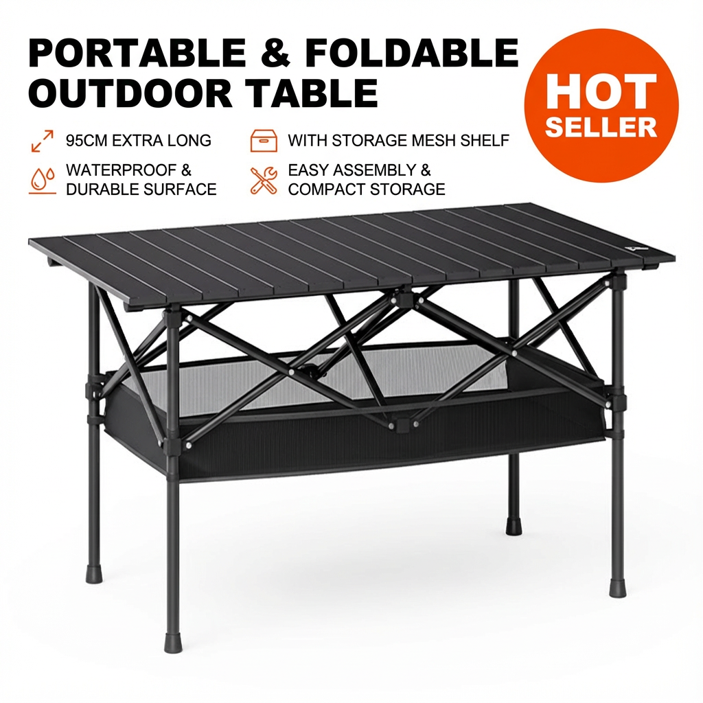 Portable Folding Outdoor Table - Outdoor Furniture Australia review and price