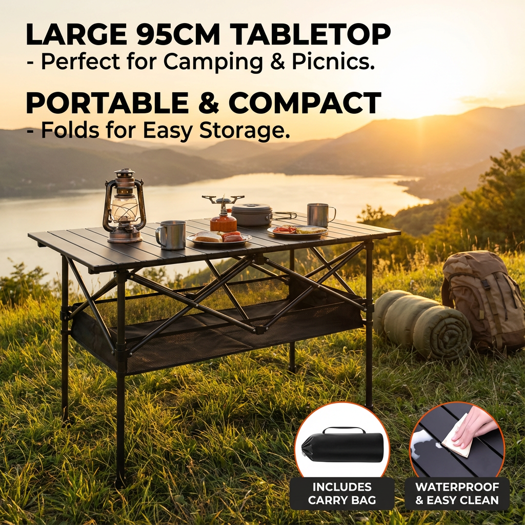 Portable Folding Outdoor Table - Outdoor Furniture Australia review and price