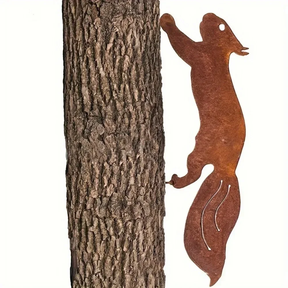 CIFBUY Unique Rusty Squirrel S - Outdoor Furniture Decor review and price