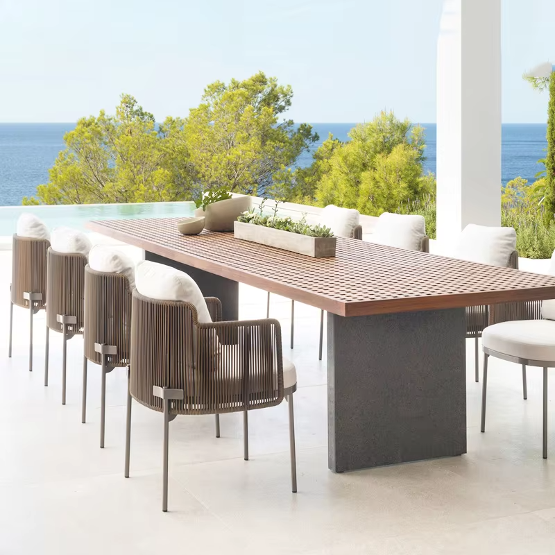 Outdoor Italian Wooden Table N - Outdoor Furniture Kitchener review and price