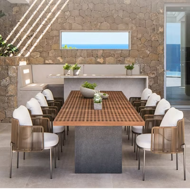 Outdoor Italian Wooden Table N - Outdoor Furniture Kitchener review and price